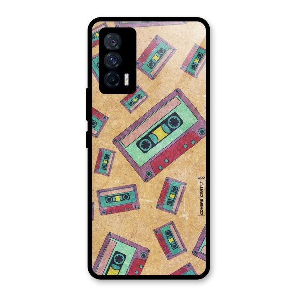 Ancient Cassettes Glass Back Case for Vivo iQOO 7 5G
