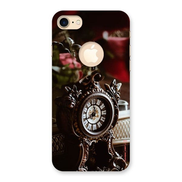 Ancient Clock Back Case for iPhone 7 Logo Cut