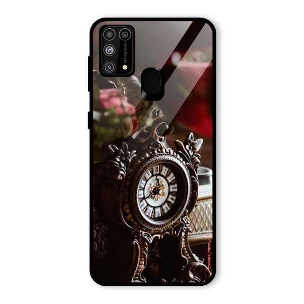Ancient Clock Glass Back Case for Galaxy M31