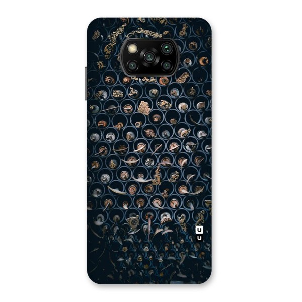Ancient Wall Circles Back Case for Poco X3