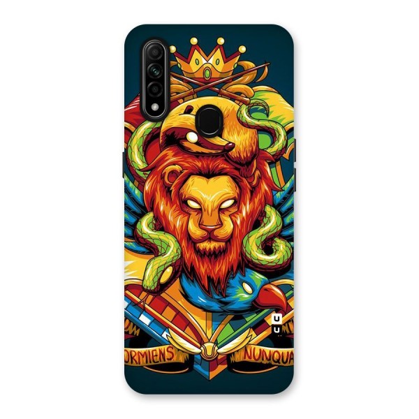 Animal Art Back Case for Oppo A31