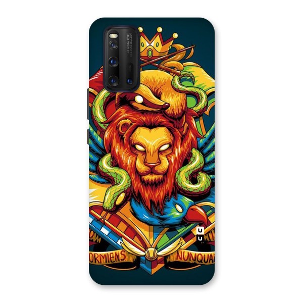 Animal Art Back Case for Vivo iQOO 3