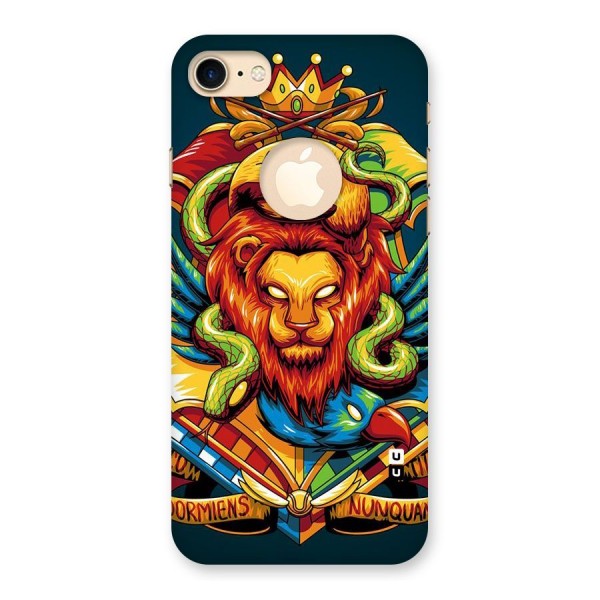 Animal Art Back Case for iPhone 7 Logo Cut