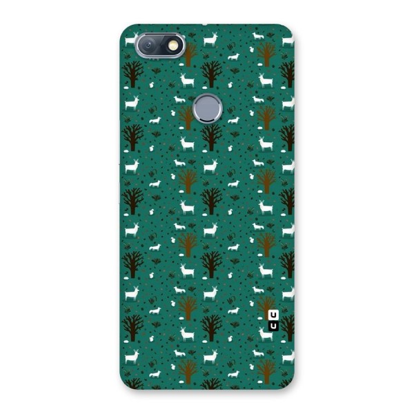 Animal Grass Pattern Back Case for Infinix Note 5