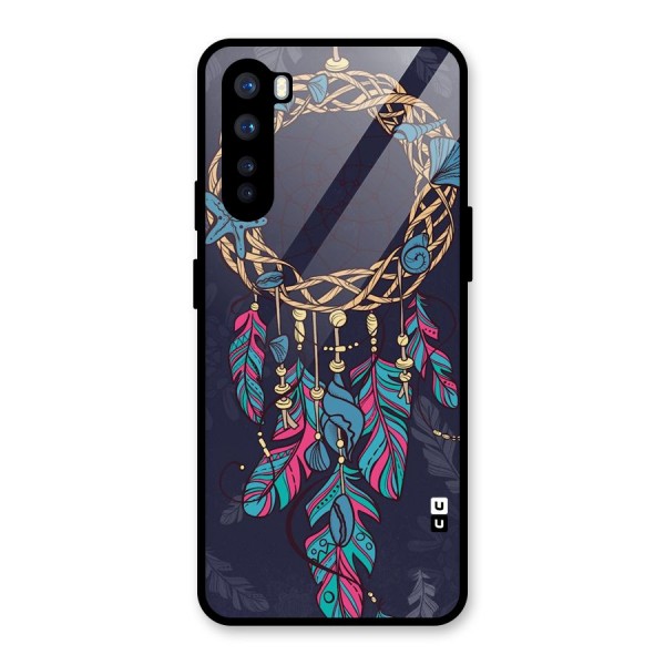 Animated Dream Catcher Glass Back Case for OnePlus Nord