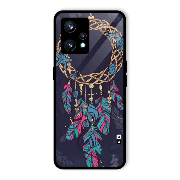 Animated Dream Catcher Glass Back Case for Realme 9 Pro Plus 5G