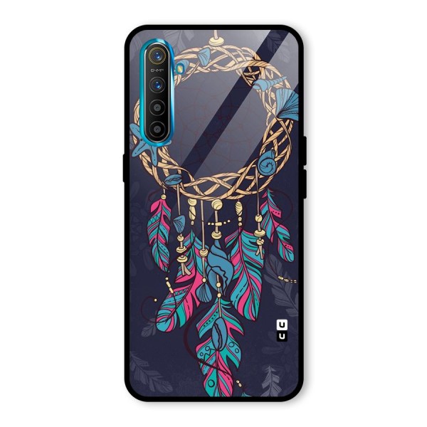 Animated Dream Catcher Glass Back Case for Realme XT