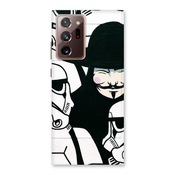 Anonymous Hat Back Case for Galaxy Note 20 Ultra