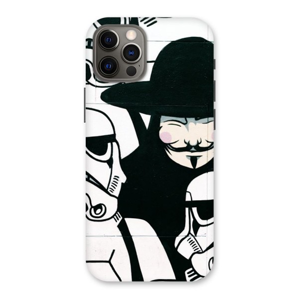 Anonymous Hat Back Case for iPhone 12 Pro