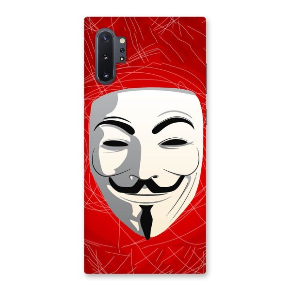 Anonymous Mask Abstract Back Case for Galaxy Note 10 Plus