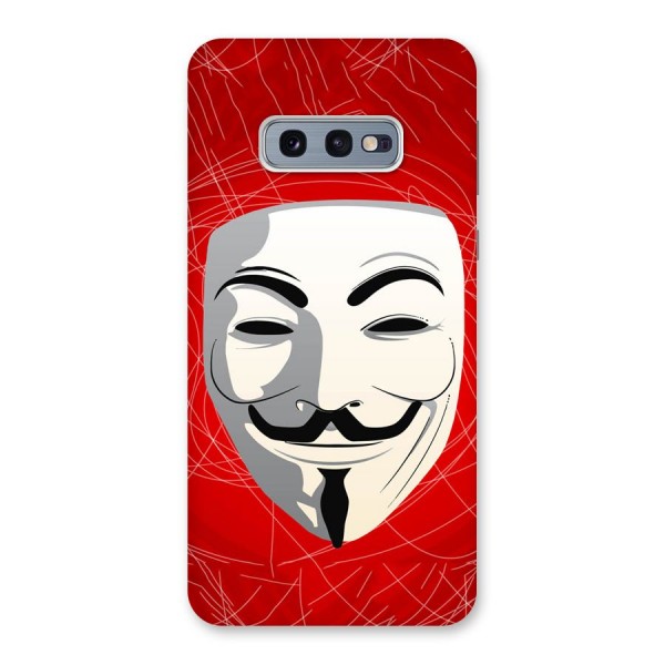 Anonymous Mask Abstract Back Case for Galaxy S10e