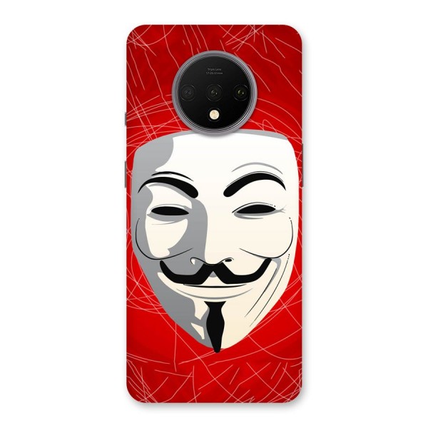 Anonymous Mask Abstract Back Case for OnePlus 7T