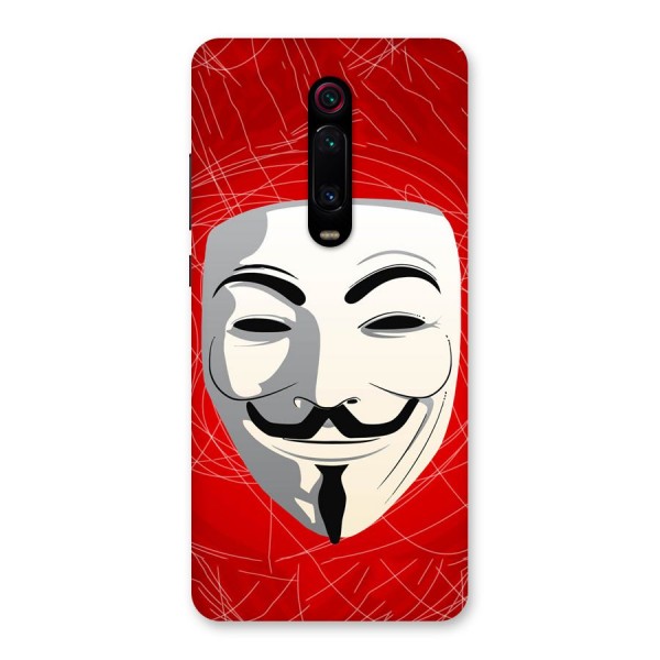 Anonymous Mask Abstract Back Case for Redmi K20 Pro