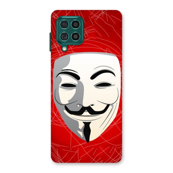Anonymous Mask Abstract  Back Case for Galaxy F62