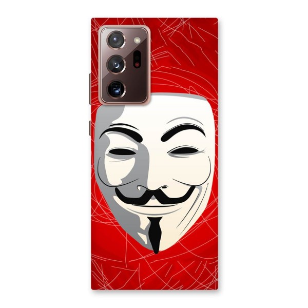 Anonymous Mask Abstract  Back Case for Galaxy Note 20 Ultra