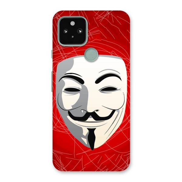Anonymous Mask Abstract  Back Case for Google Pixel 5