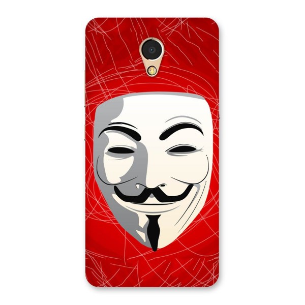 Anonymous Mask Abstract  Back Case for Lenovo P2