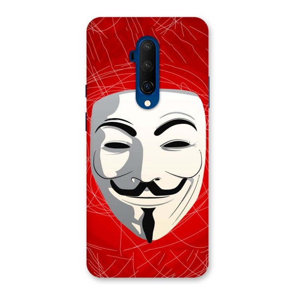 Anonymous Mask Abstract  Back Case for OnePlus 7T Pro