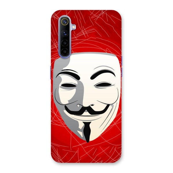 Anonymous Mask Abstract  Back Case for Realme 6