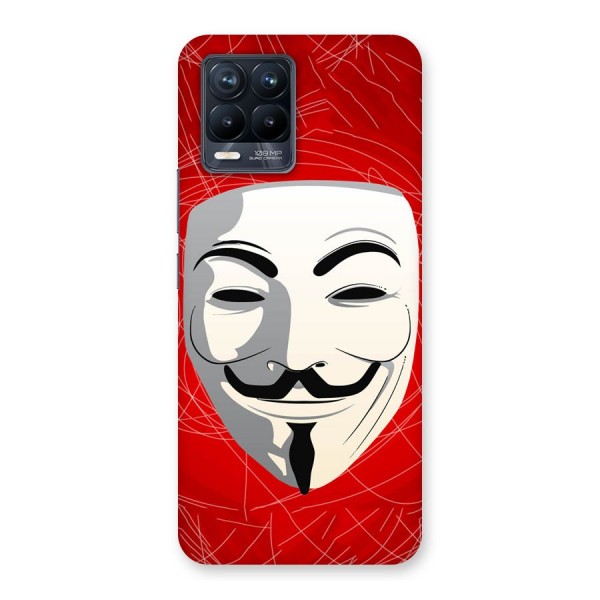 Anonymous Mask Abstract  Back Case for Realme 8 Pro