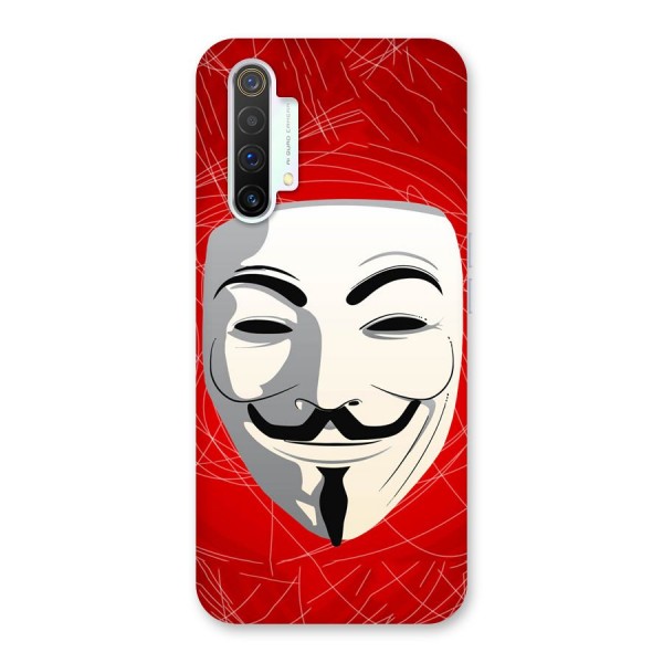 Anonymous Mask Abstract  Back Case for Realme X3 SuperZoom