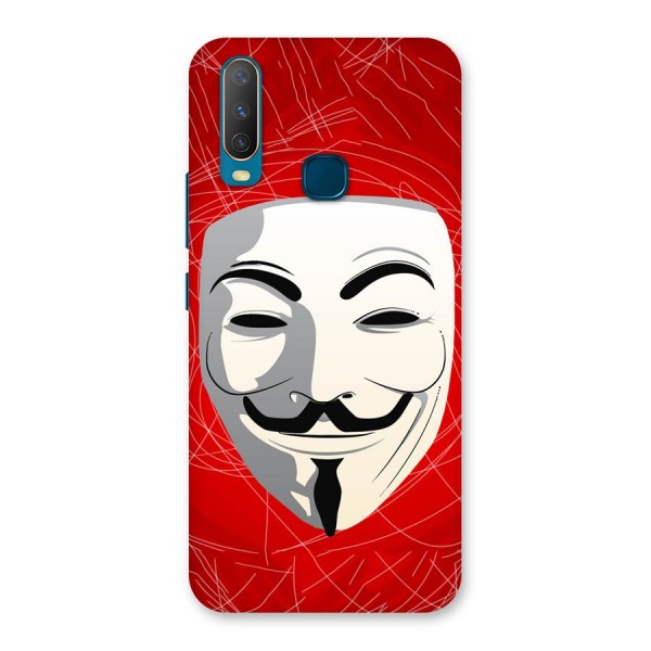 Anonymous Mask Abstract  Back Case for Vivo U10
