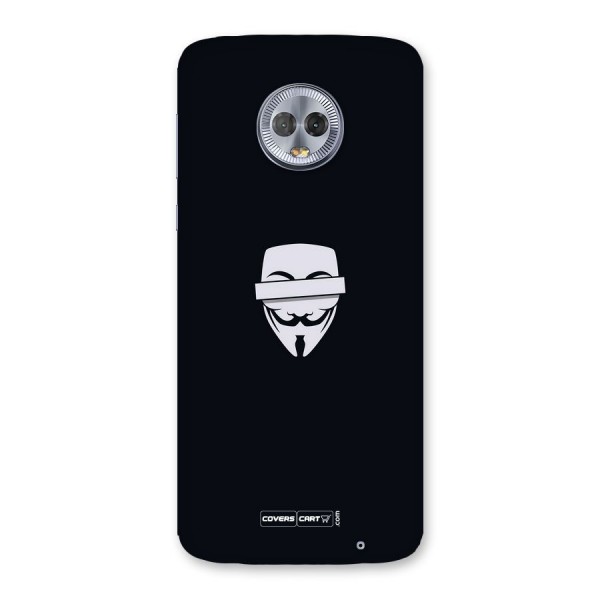 Anonymous Mask Back Case for Moto G6 Plus