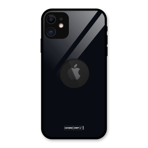 Anonymous Mask Glass Back Case for iPhone 11 Logo Cut