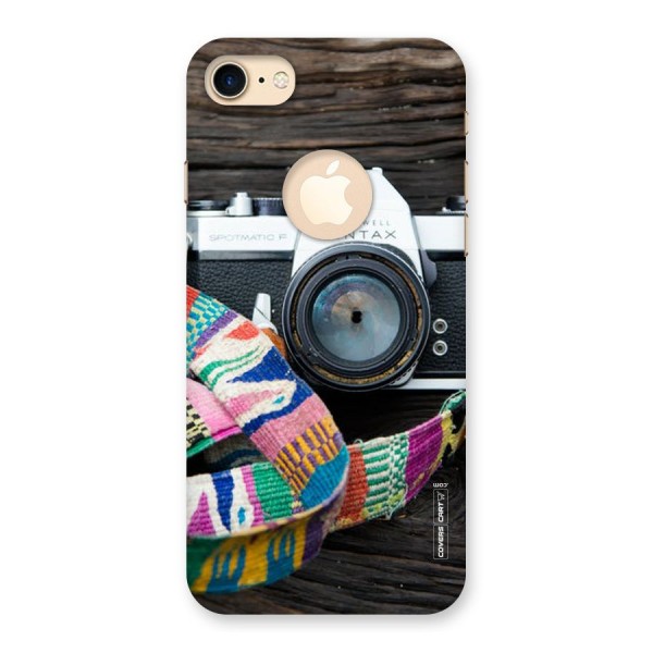 Antique Camera Back Case for iPhone 7 Logo Cut