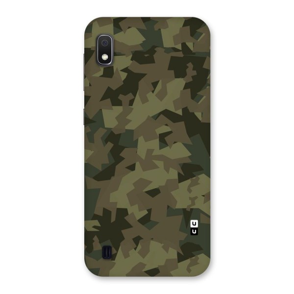 Army Abstract Back Case for Galaxy A10