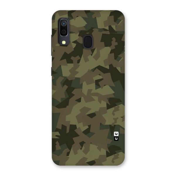Army Abstract Back Case for Galaxy A20