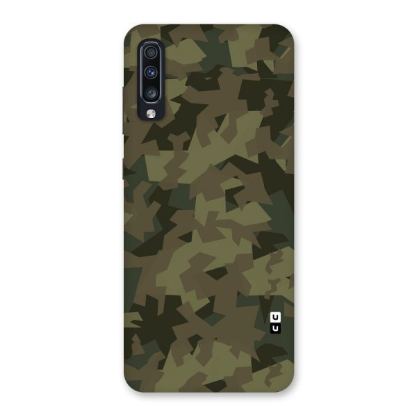 Army Abstract Back Case for Galaxy A70