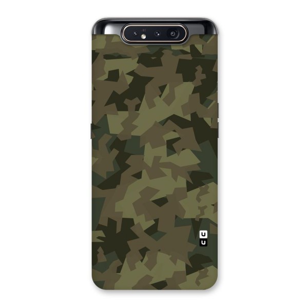 Army Abstract Back Case for Galaxy A80