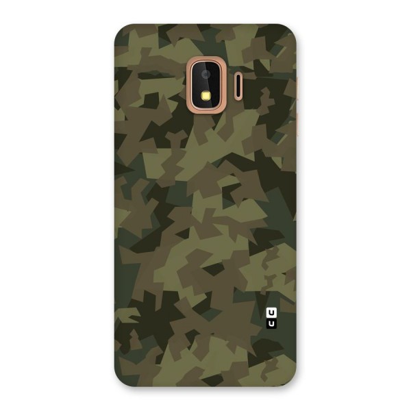 Army Abstract Back Case for Galaxy J2 Core
