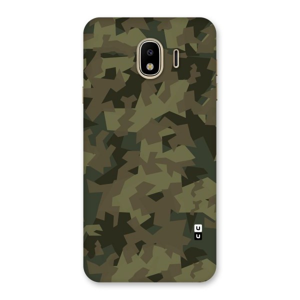 Army Abstract Back Case for Galaxy J4