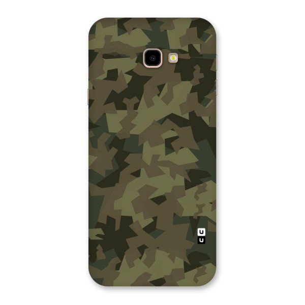 Army Abstract Back Case for Galaxy J4 Plus