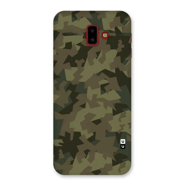 Army Abstract Back Case for Galaxy J6 Plus