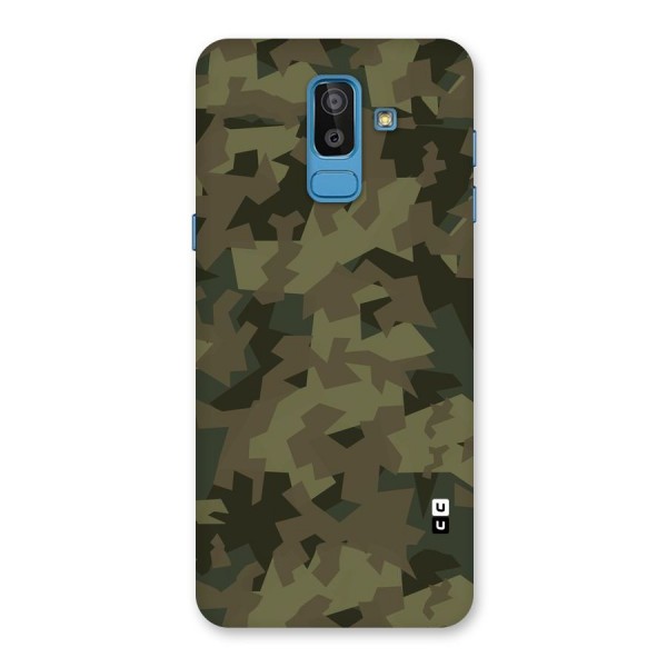 Army Abstract Back Case for Galaxy J8