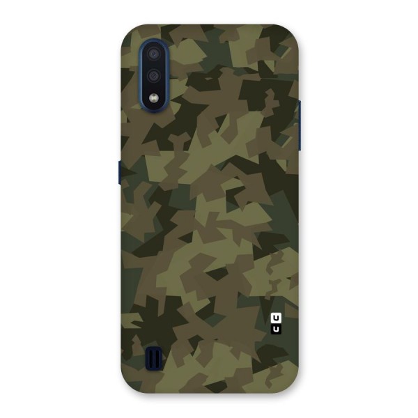 Army Abstract Back Case for Galaxy M01