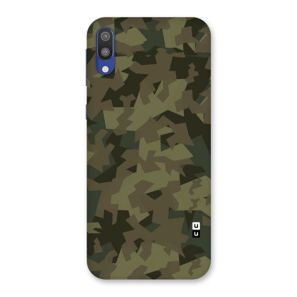 Army Abstract Back Case for Galaxy M10