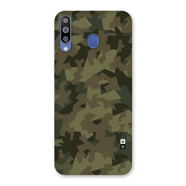 Army Abstract Back Case for Galaxy M30