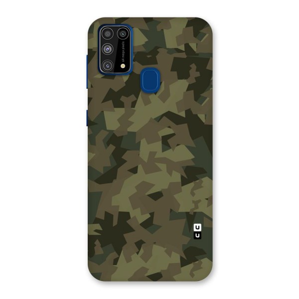 Army Abstract Back Case for Galaxy M31