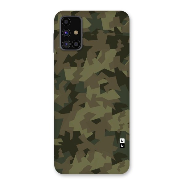 Army Abstract Back Case for Galaxy M31s