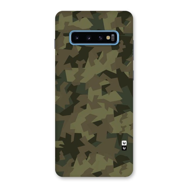 Army Abstract Back Case for Galaxy S10 Plus