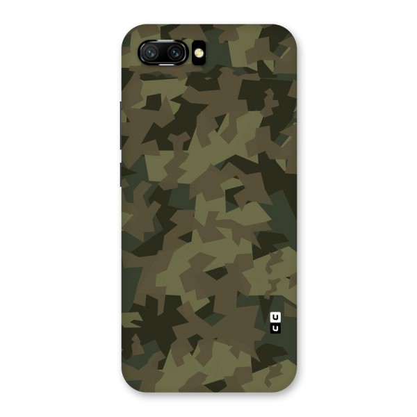 Army Abstract Back Case for Honor 10