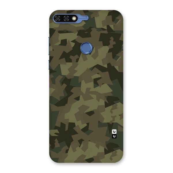 Army Abstract Back Case for Honor 7C