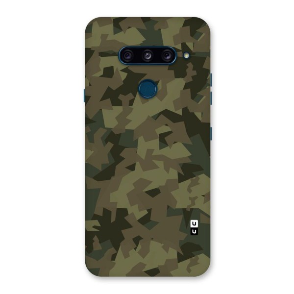 Army Abstract Back Case for LG  V40 ThinQ