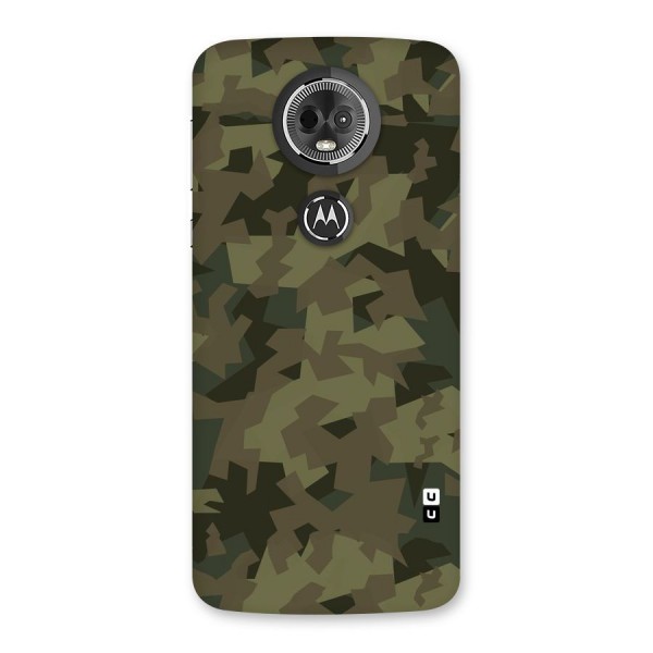 Army Abstract Back Case for Moto E5 Plus