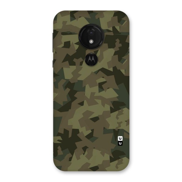Army Abstract Back Case for Moto G7 Power