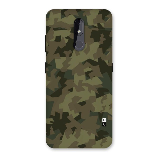Army Abstract Back Case for Nokia 3.2